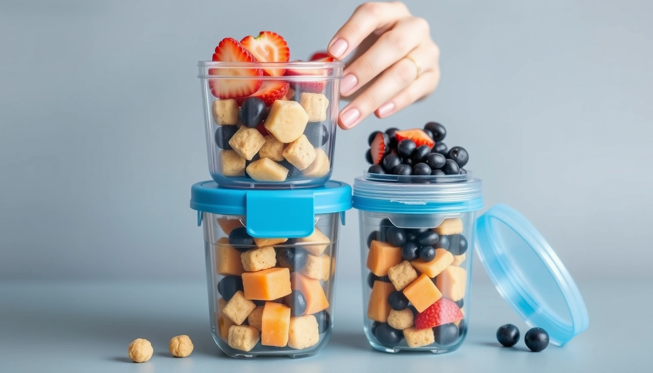 Best postpartum snack containers for breastfeeding moms