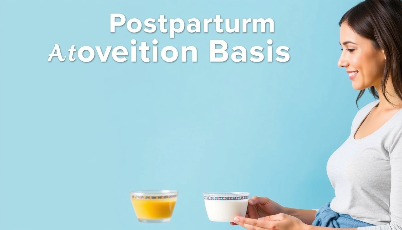 Postpartum Recovery Nutrition Basics — The Complete Guide